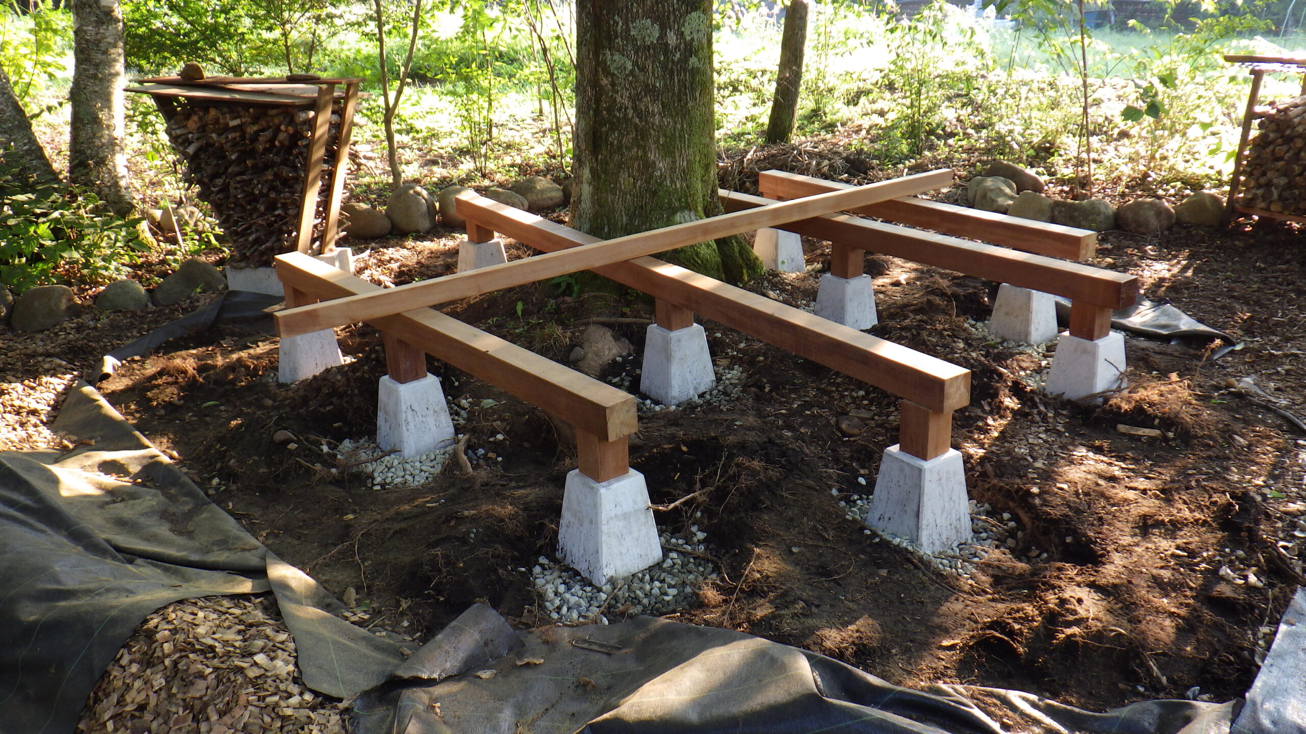 ウッドデッキ工事の施工事例