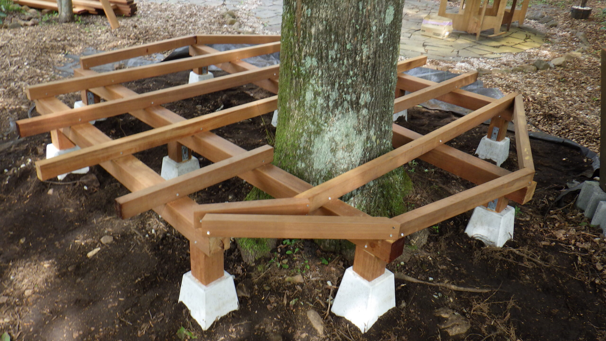 ウッドデッキ工事の施工事例