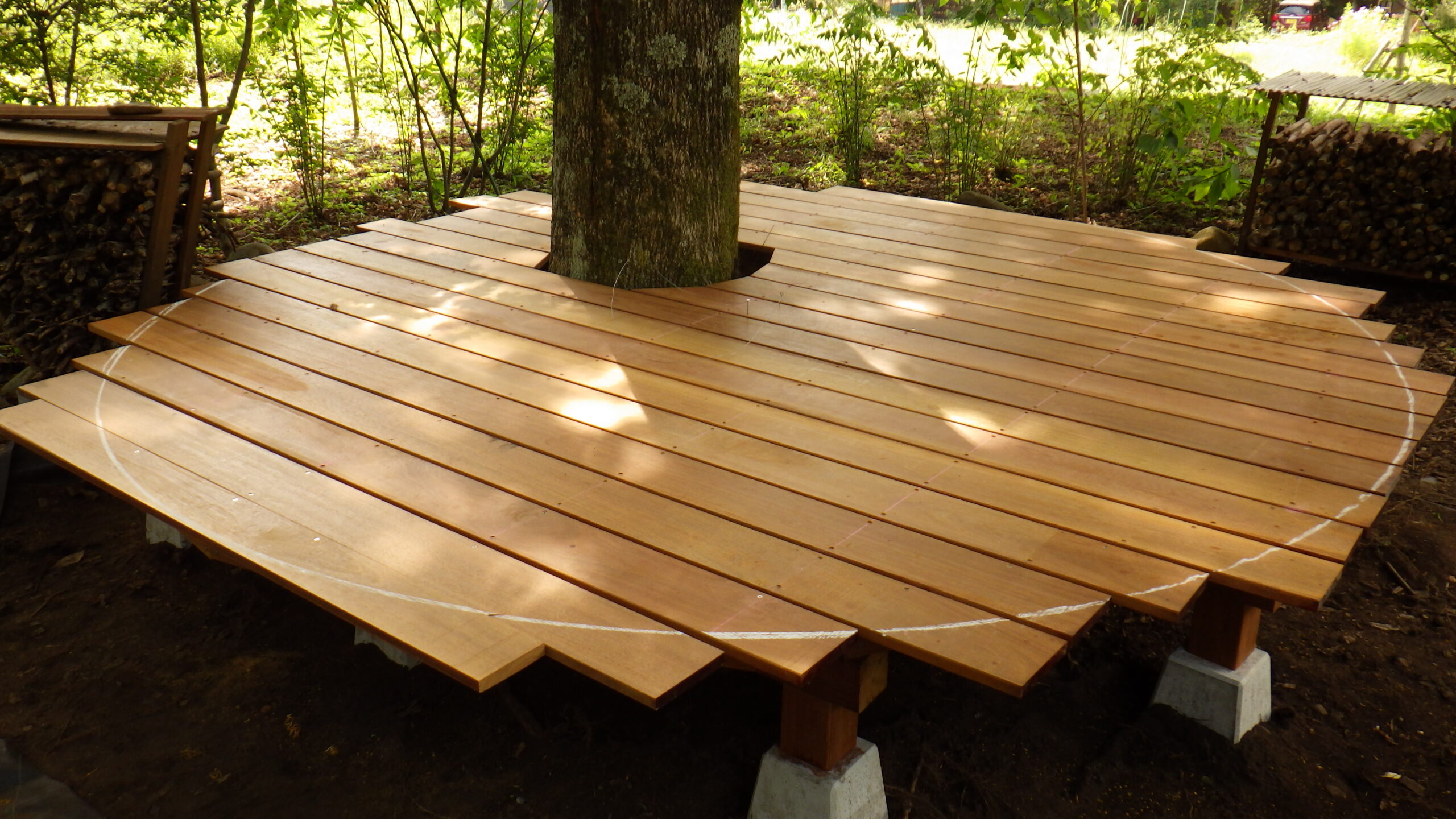 ウッドデッキ工事の施工事例