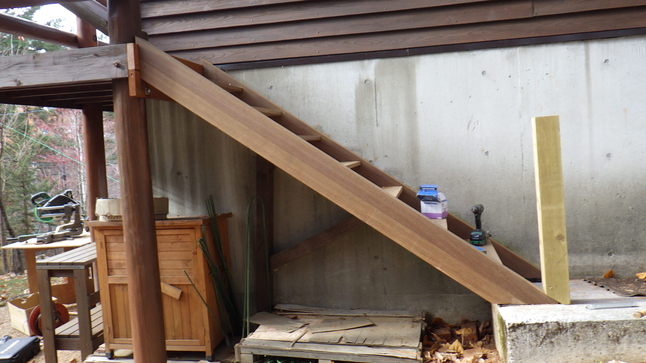 ウッドデッキ工事の施工事例