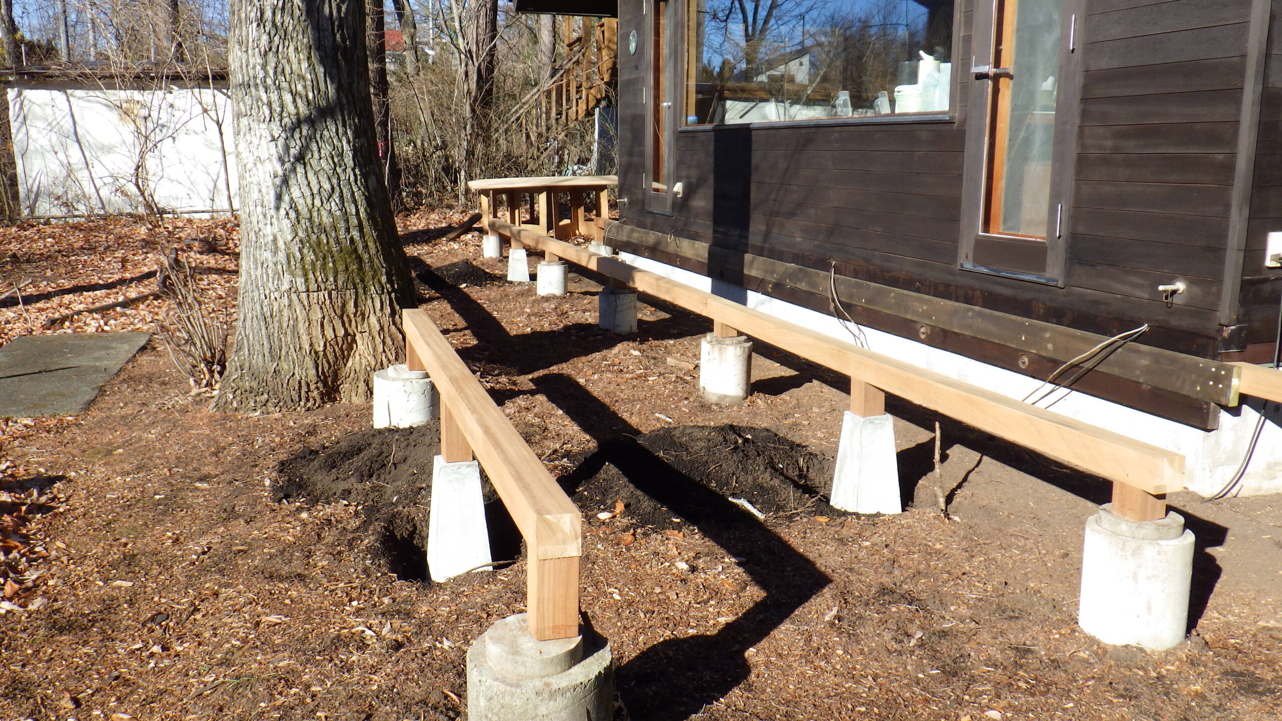 ウッドデッキ工事の施工事例