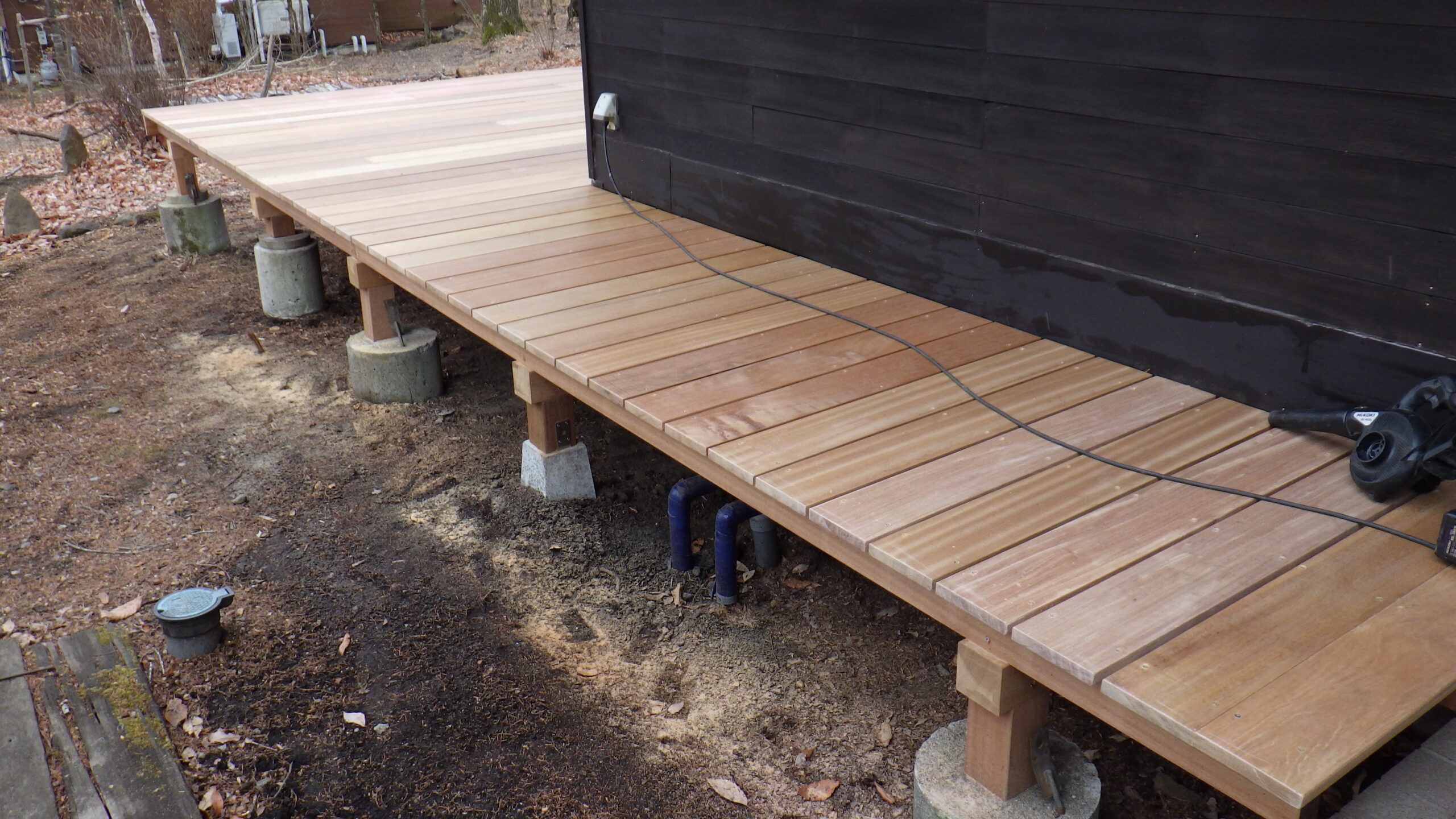 ウッドデッキ工事の施工事例