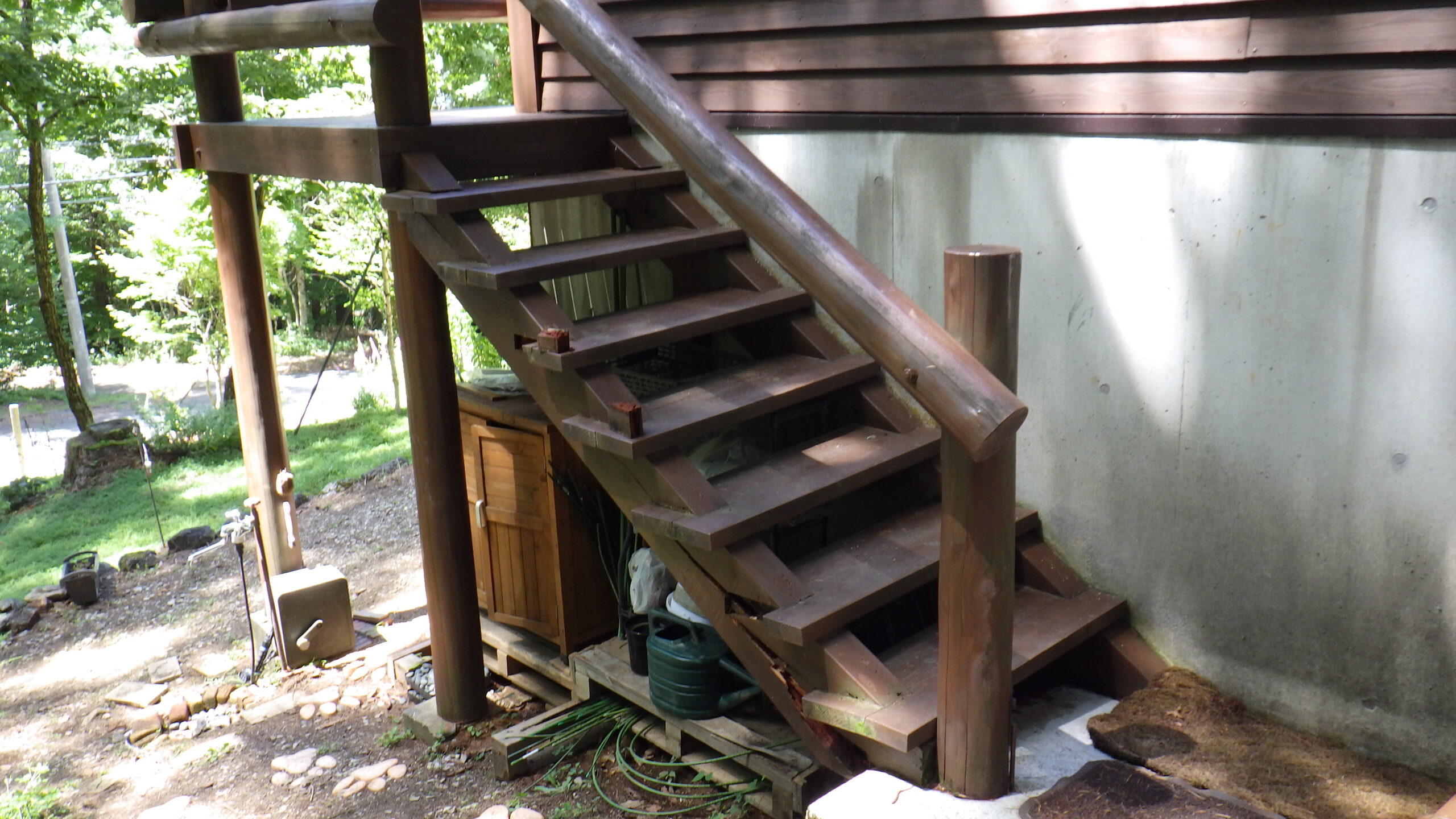 ウッドデッキ工事の施工事例